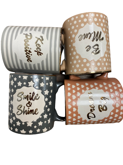 1 MUG IN CERAMICA 620CC ASSORTITO