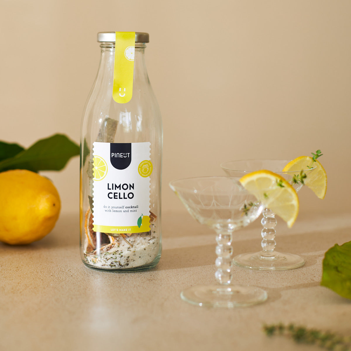 Bottiglia Cocktail Limoncello Bio Pineut