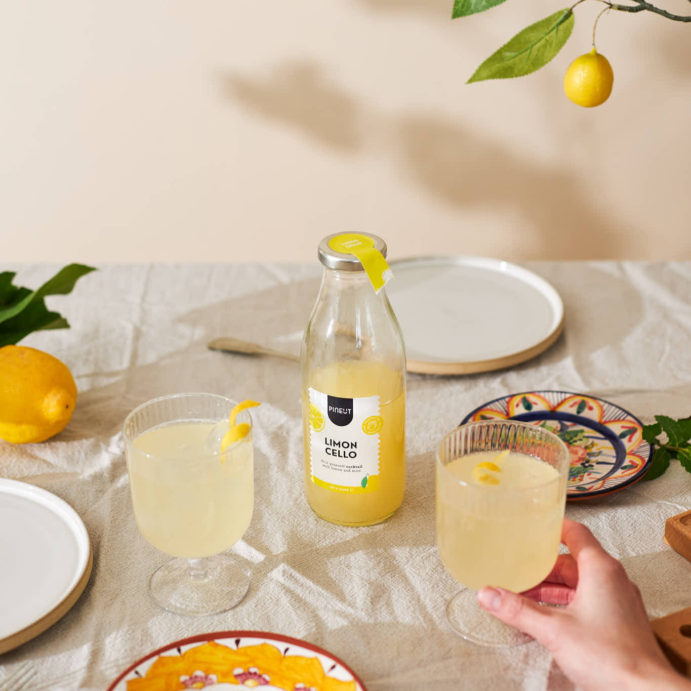 Bottiglia Cocktail Limoncello Bio Pineut