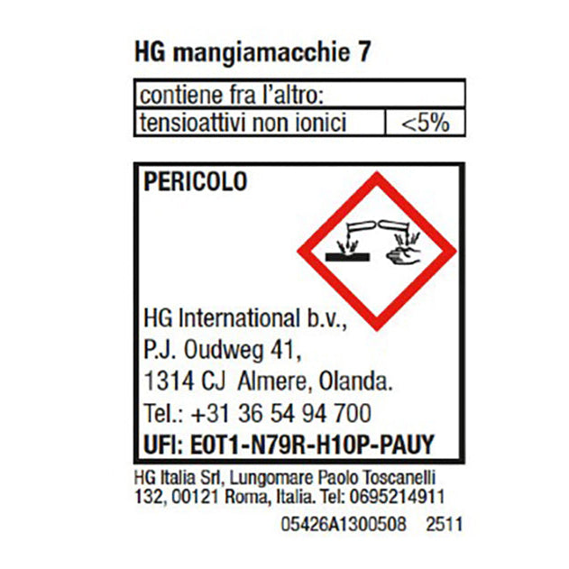 HG Mangiamacchie n. 7 Ruggine 50 ml