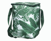 BORSA TERMICA CON MANICI 18X24X34CM FLOREAL VERDE