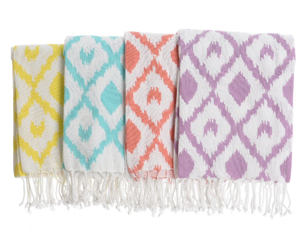 ASCIUGAMANO IN COTONE 180X100CM COLORI ASSORTITI