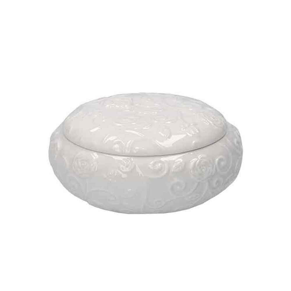 SCATOLA CON COPERCHIO FLORENTINA GB Ø10CM