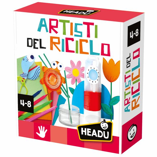 Gioco Creativo Artisti del Riciclo 4-8 Anni Headu