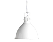 LAMPADA DA SOFFITTO IN METALLO BIANCO 40X49CM