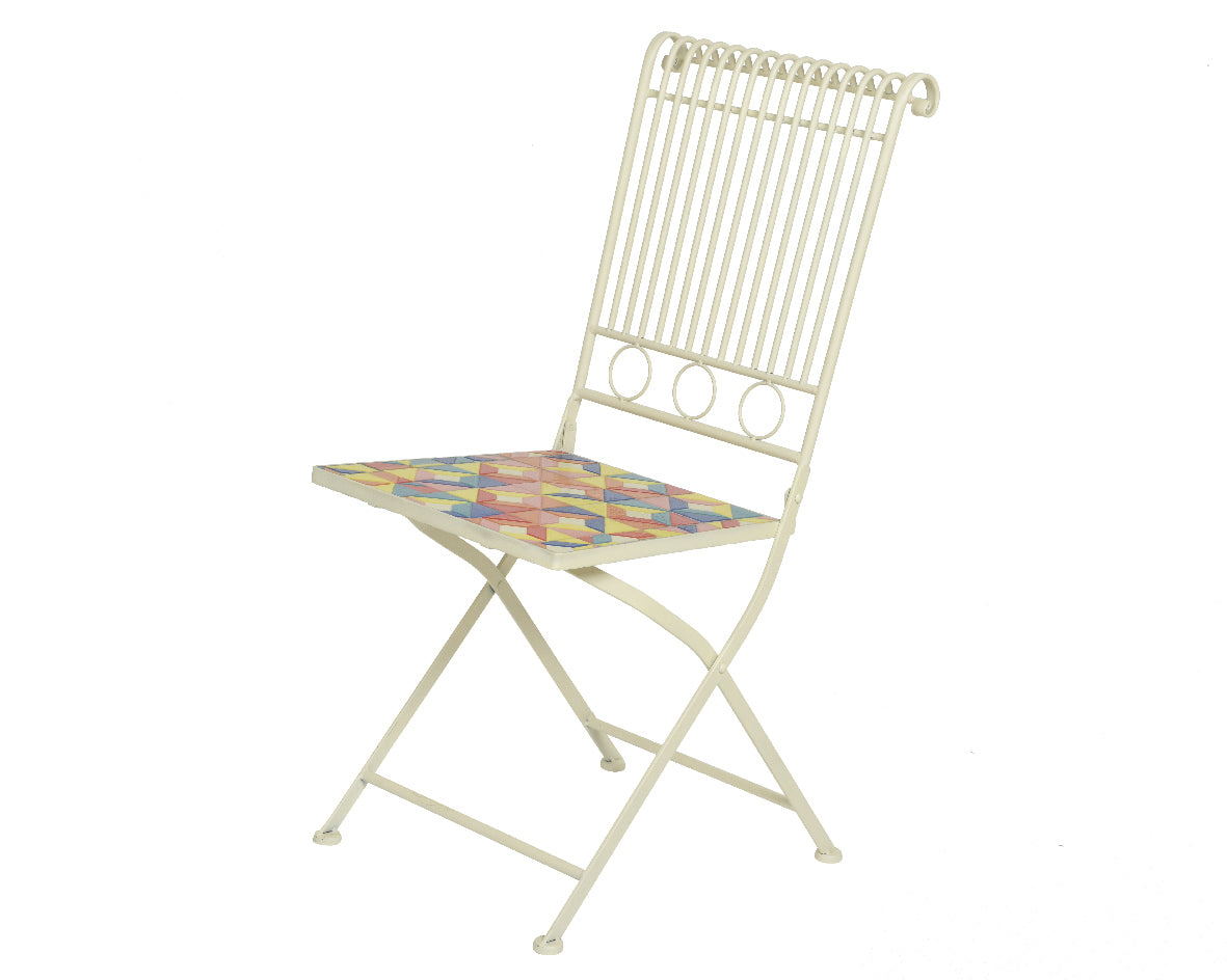 SEDIA PIEGHEVOLE BILBAO COLOR CREMA