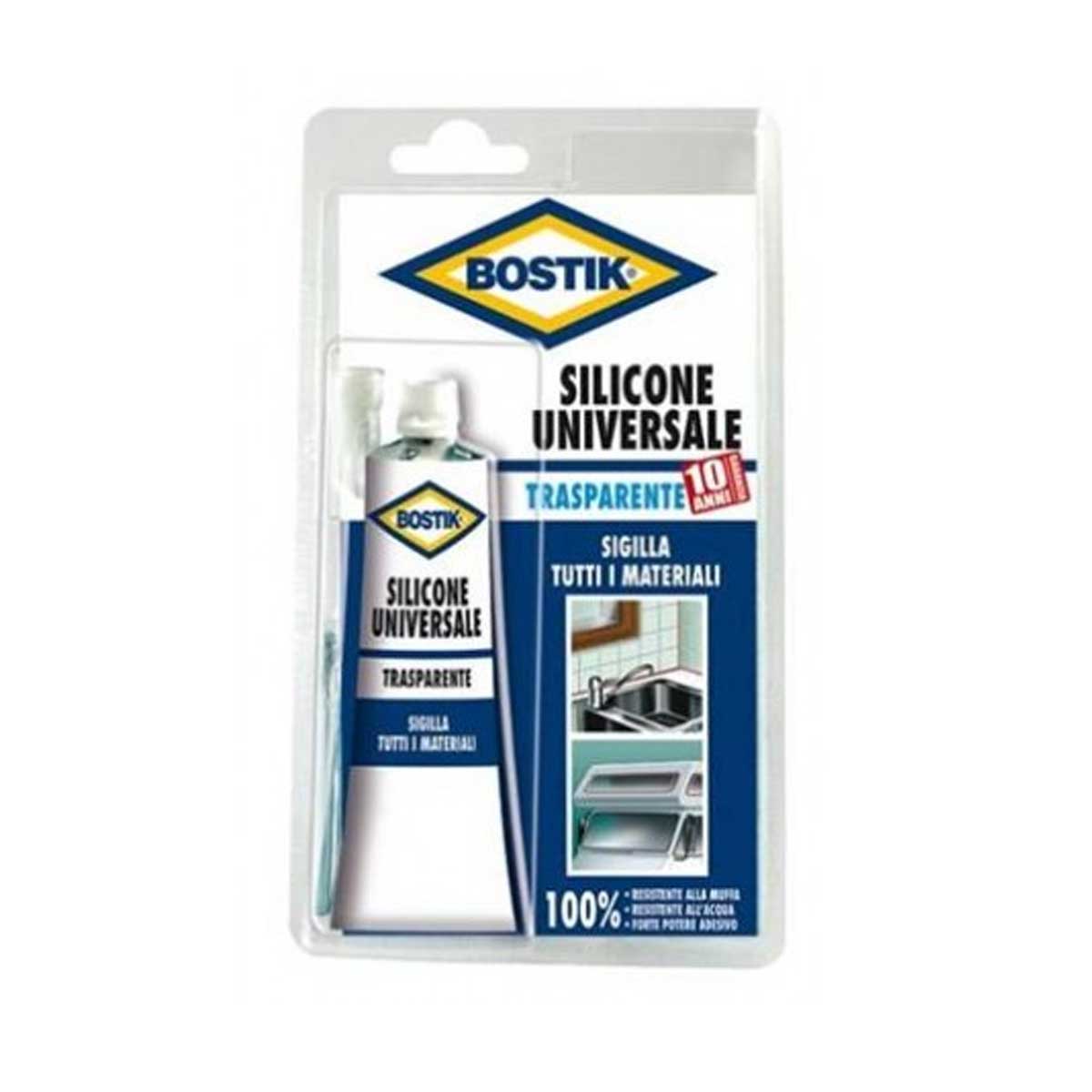 SILICONE UNIVERSALE TRASPARENTE 60ML