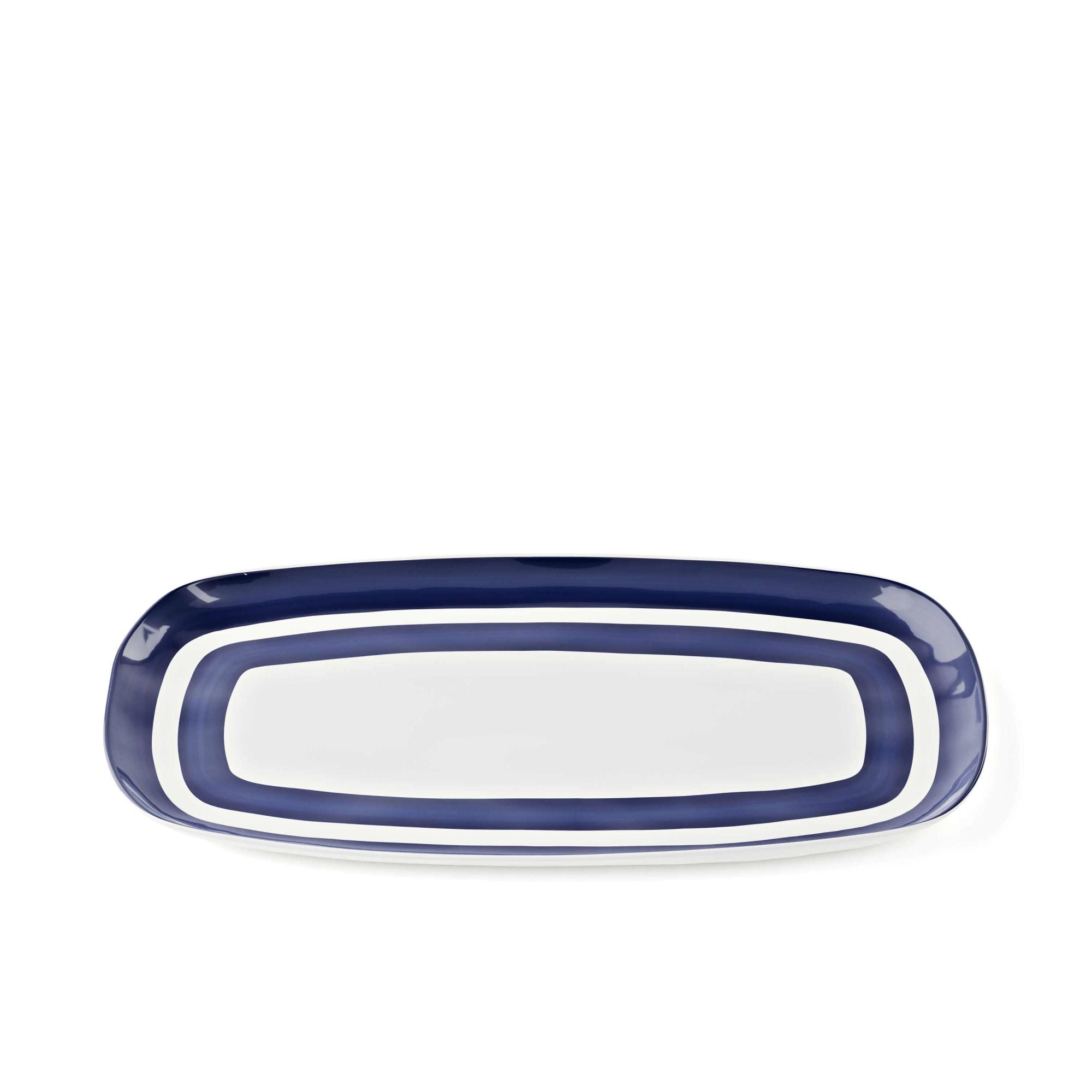 Vassoio Riviera 43x23,5cm Bianco e Blu Guzzini