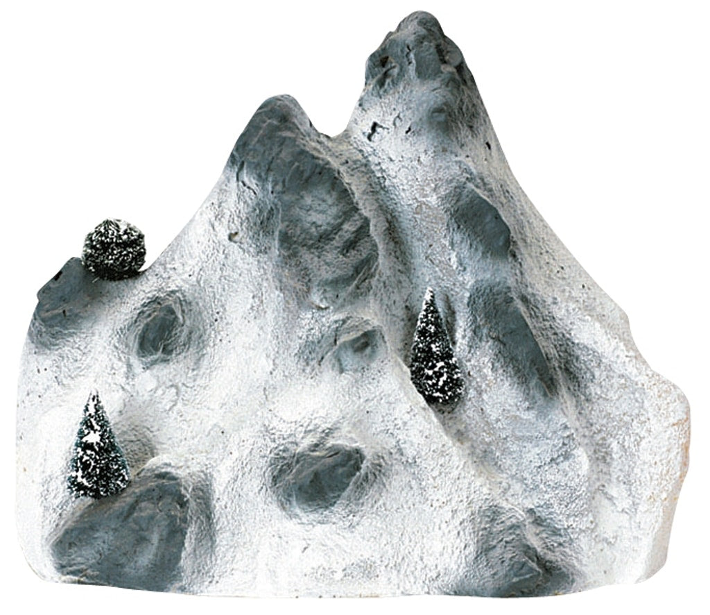 PAESAGGIO CON MONTAGNE PICCOLO - SMALL SKI MOUNTAIN BACKDROP