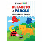 Albo Illustrato Alfabeto e Parole 32 pagine HEADU