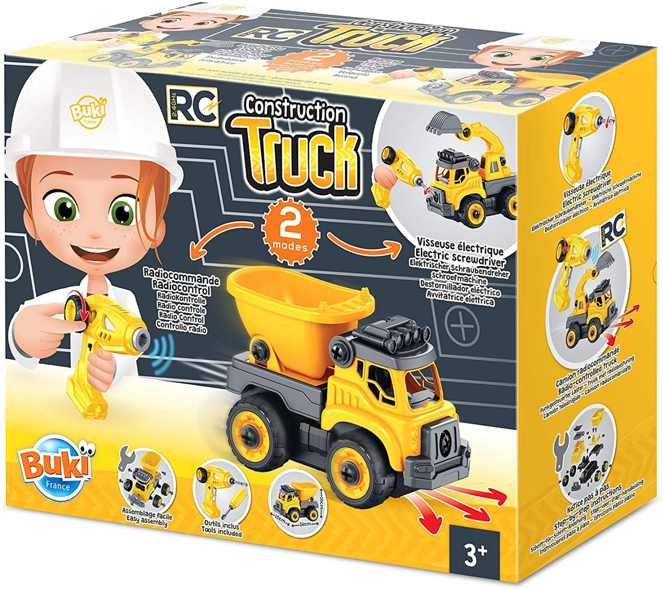 CAMION DA CANTIERE GIALLO