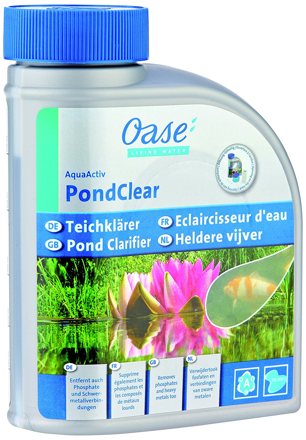 ACQUAACTIV PONCLEAR CHIARIFICA STERILIZZA ACQUA 500ML