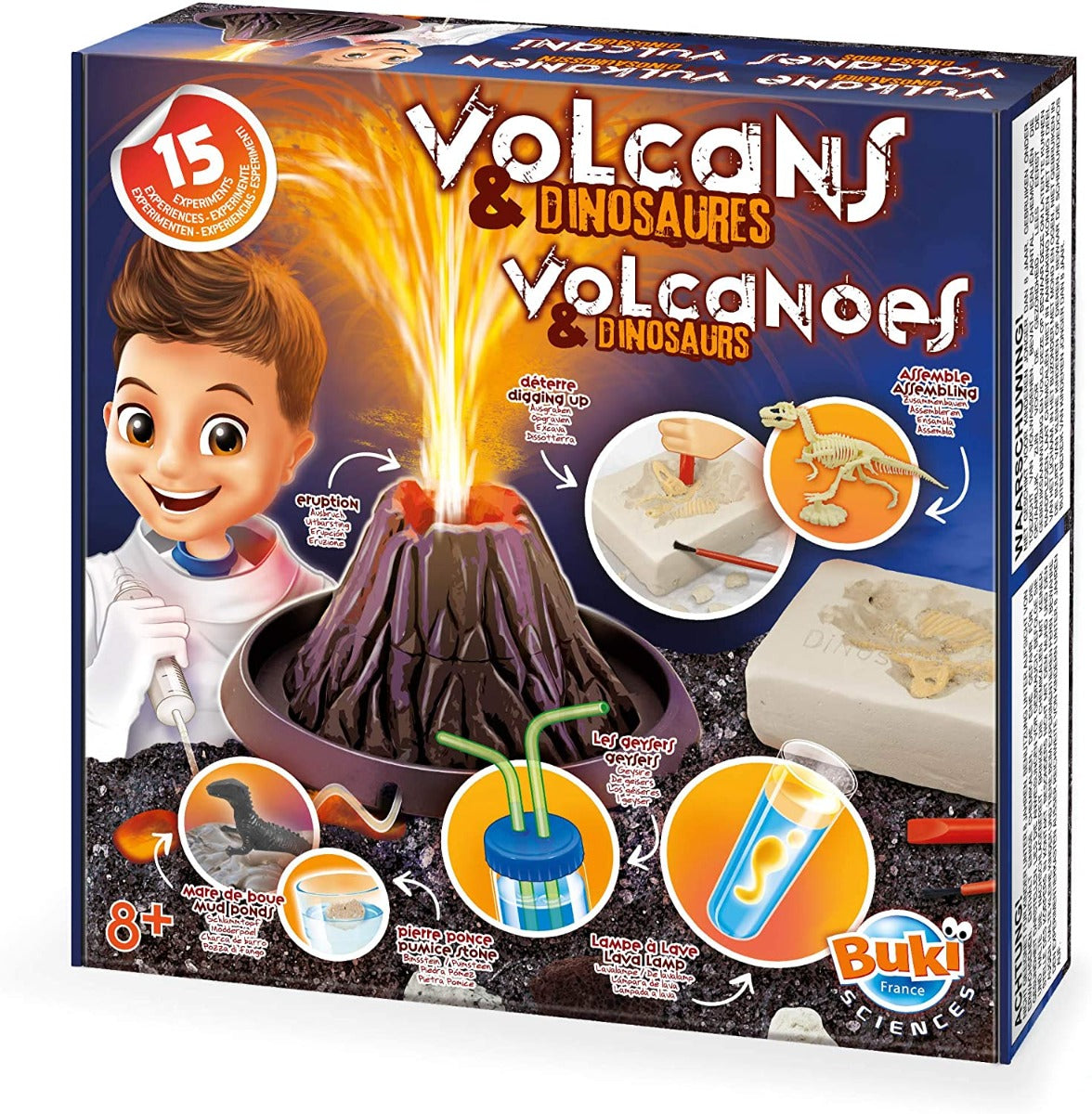 VULCANO E DINOSAURI