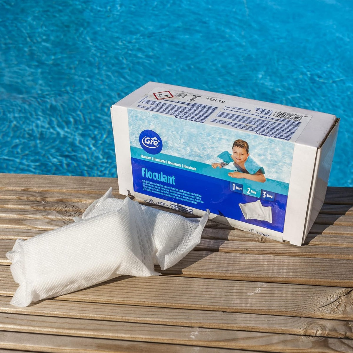 FLOCCULANTE IN CARTUCCE 125GR - 1KG