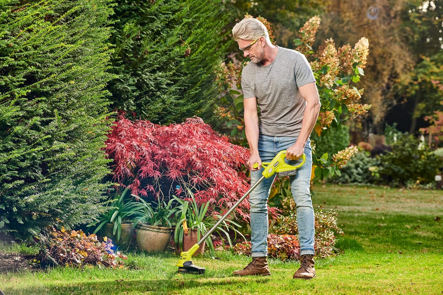 TAGLIABORDI A BATTERIA ONE+ 18V, TAGLIO 23CM