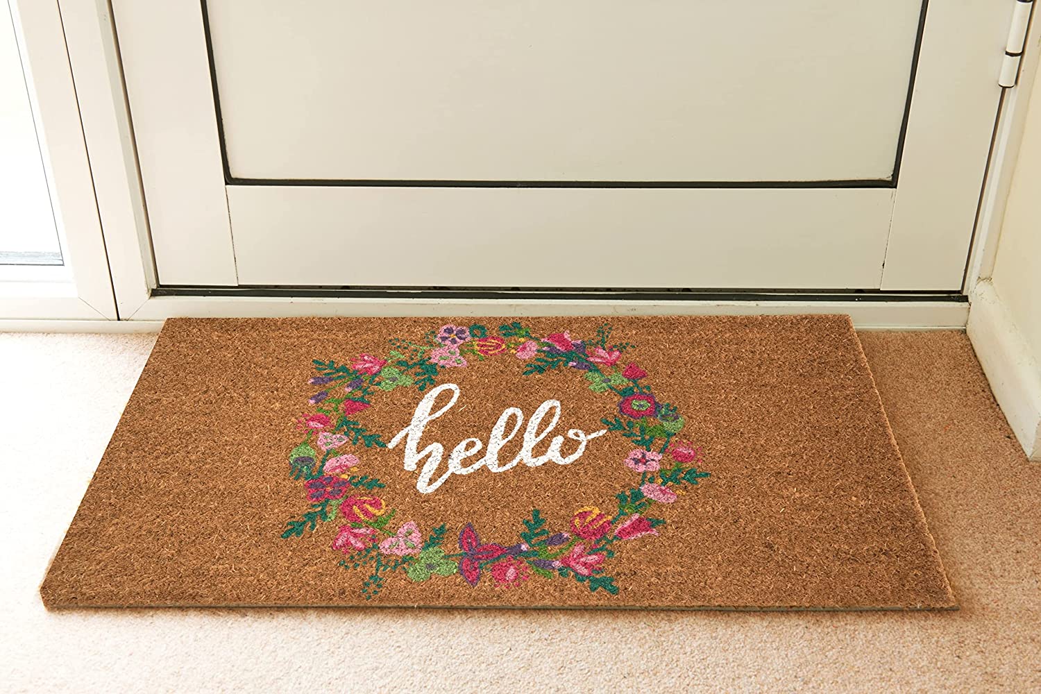 ZERBINO HELLO CON CORONA DI FIORI