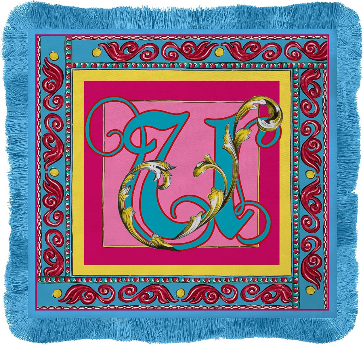 TOVAGLIETTA AMERICANA "U" 38X38 CM - ORTIGIA