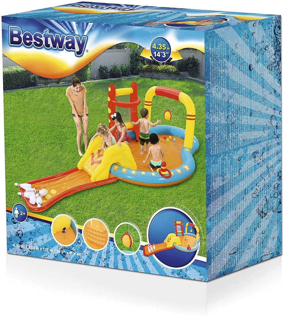 PISCINA PLAY CENTER PICCOLO CAMPIONE 435X213X117CM