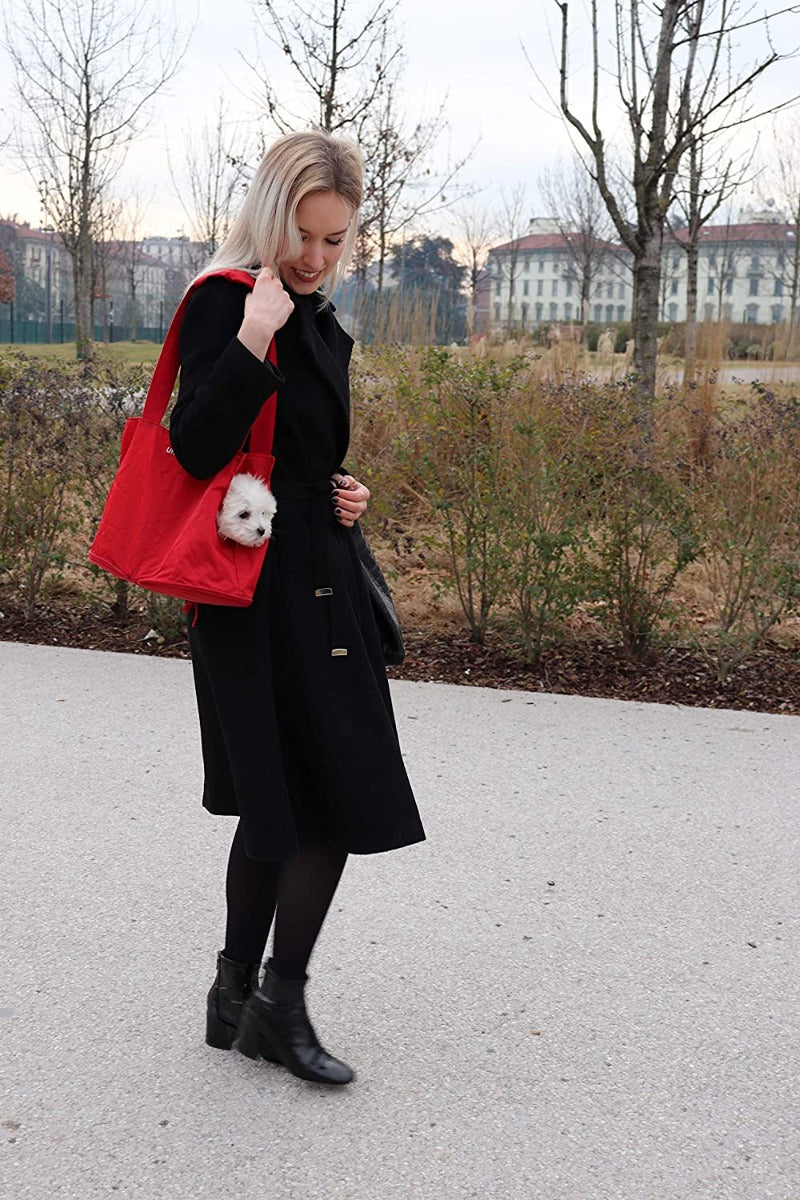TRASPORTINO PIEGHEVOLE LAZY DOG UNITED PETS ROSSO