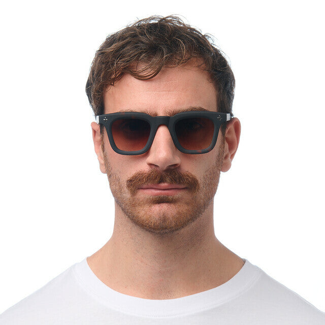 Occhiali da Sole Modello Firenze Havana Black Lenti Marroni OKKIA - immagine 5