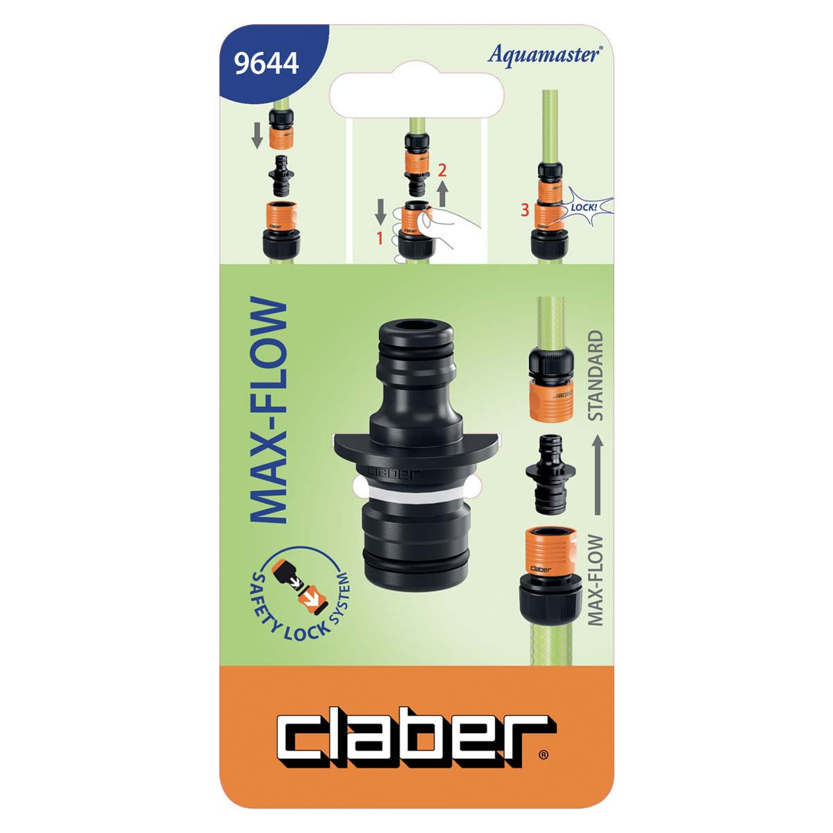 CONGIUNZIONE A 2 VIE MAX FLOW STANDARD - 9643 CLABER