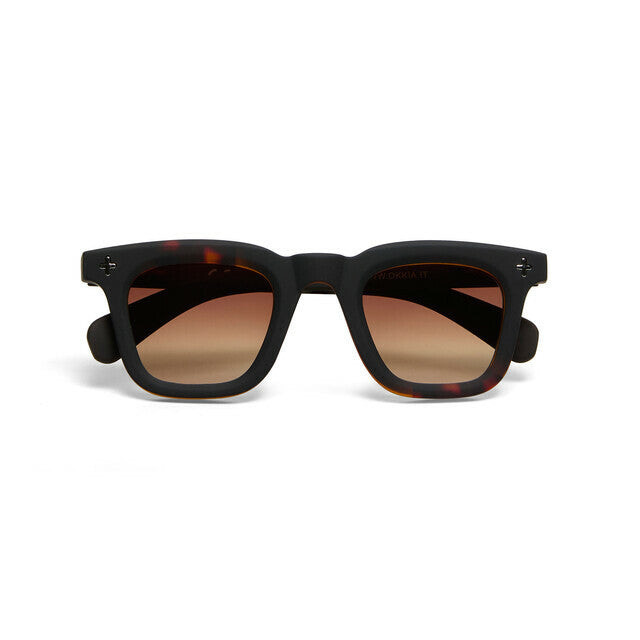 Occhiali da Sole Modello Firenze Havana Black Lenti Marroni OKKIA - immagine 3