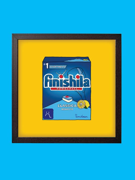 OFFERTA CORNICE E POSTER FINISHILA 20X20CM