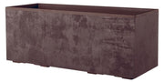 Rechteckiger Cosmo-Pflanzkasten mit Wasserreservoir, 78 x 38 x 38,5 cm, Anthrazit
