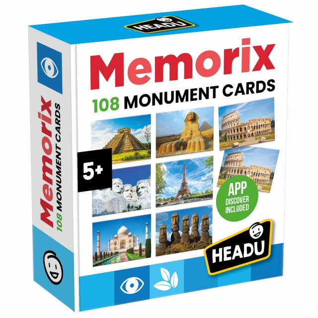 Gioco di Carte Educativo 108 Monumenti HEADU