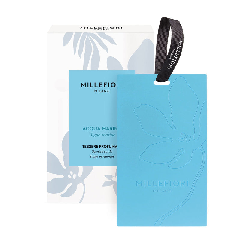 Tessere Profumate Confezione Da 3 Acqua Marina MILLEFIORI MILANO