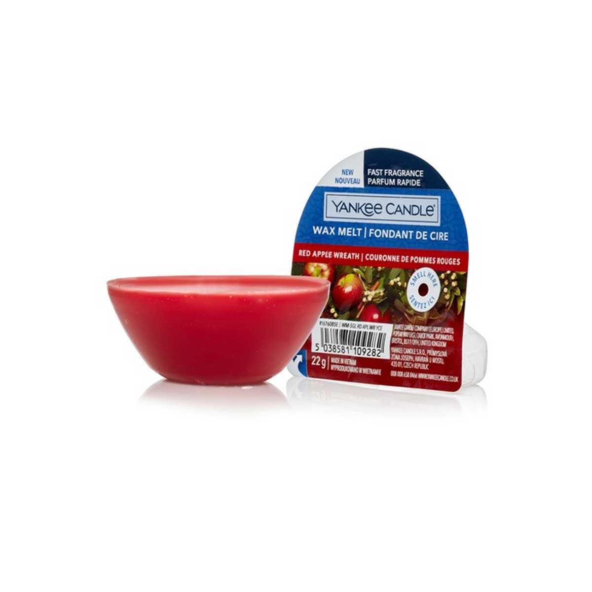 CERA DA FONDERE WAX MELT RED APPLE WREATH