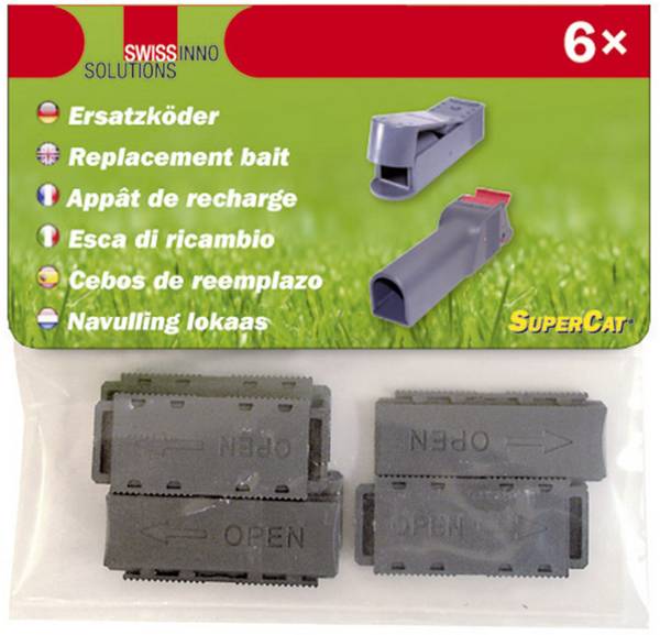 ESCA DI RICAMBIO 6PZ PER TRAPPOLA NO SEE NO TOUCH