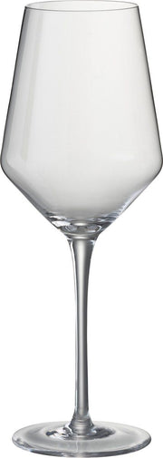 Bicchiere Vino Bianco Leo in vetro9x9x24 cm Trasparente