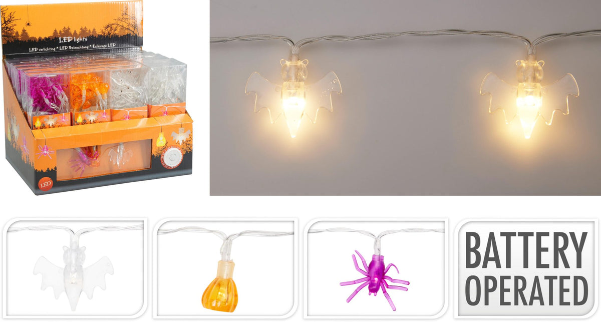 Ghirlanda Halloween con LED 110 cm PERAGA CHRISTMAS