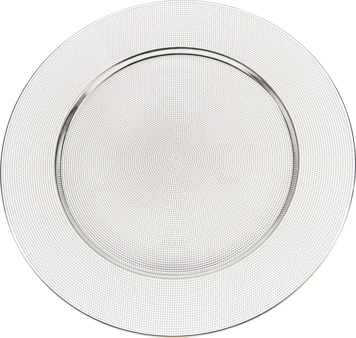Piatto 40 cm argento PERAGA CHRISTMAS