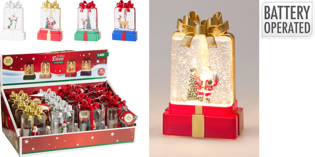 Scatola regalo con decorazione natalizia 7,5 x 4,5 x 12,5 cm PERAGA CHRISTMAS