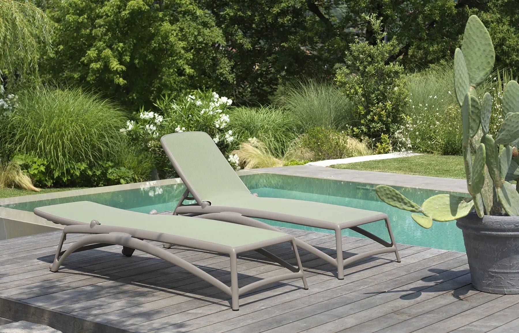 Bain de soleil Nardi Atlantic 171/204 x 70 x 35 cm