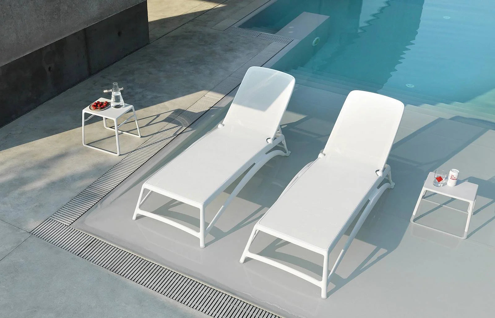 Bain de soleil Nardi Atlantic 171/204 x 70 x 35 cm