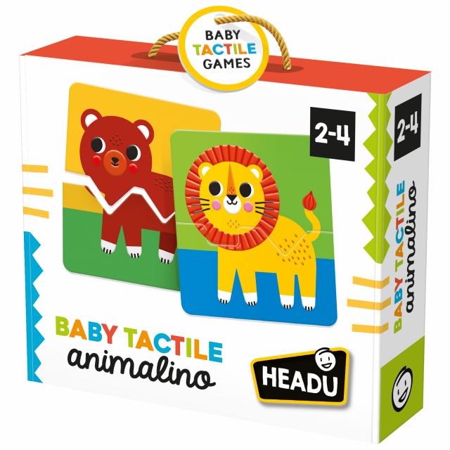 Baby Tactile Animalino 8 Puzzle Multi-colore Headu
