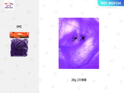 Ragnatela Halloween viola con 2 ragni PartyGo