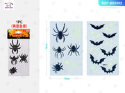 Adesivi Halloween fosforescenti modello assortito PartyGo