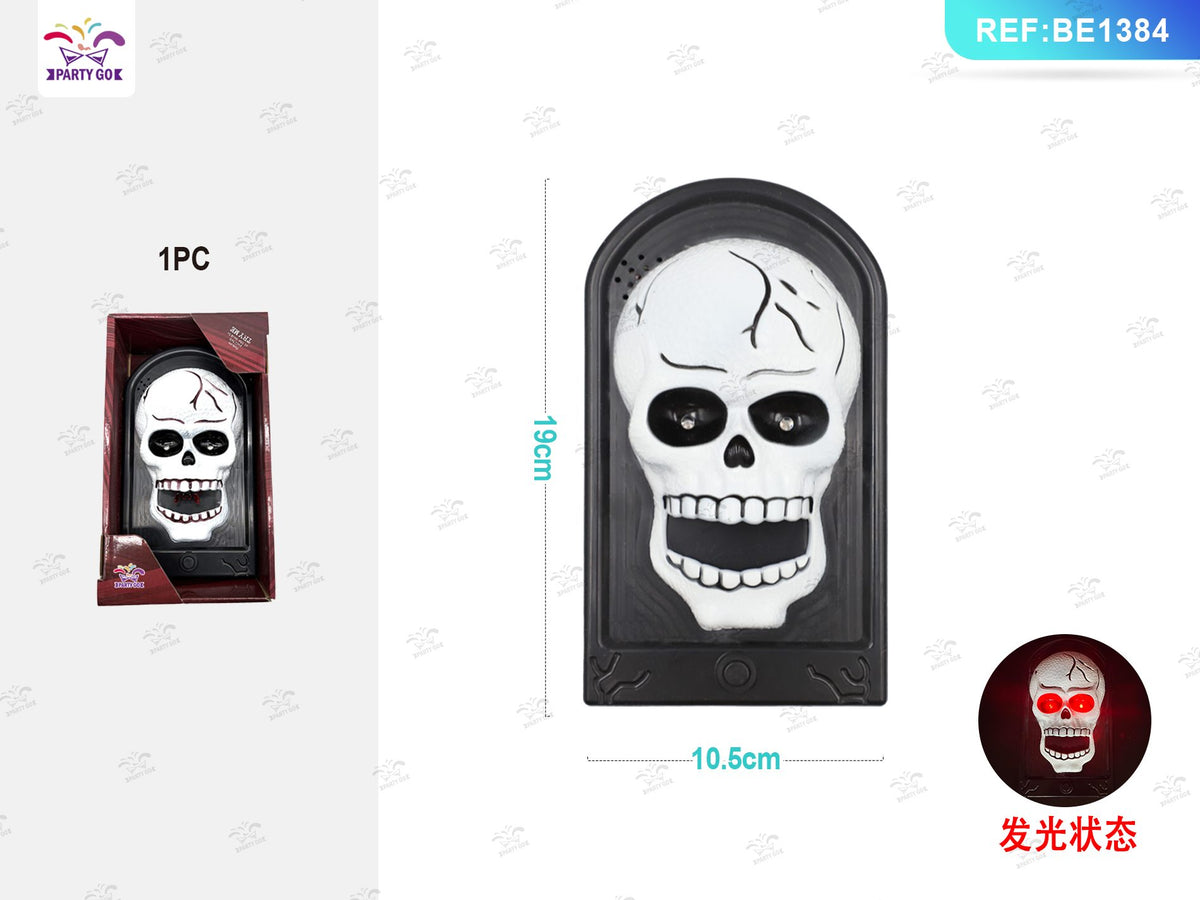 Campanello da porta Halloween con luce PartyGo