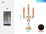 Candeliere Halloween a forma di teschio PartyGo