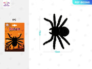 Ragno Halloween peloso nero PartyGo