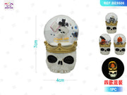 Teschio Halloween con sfera PartyGo