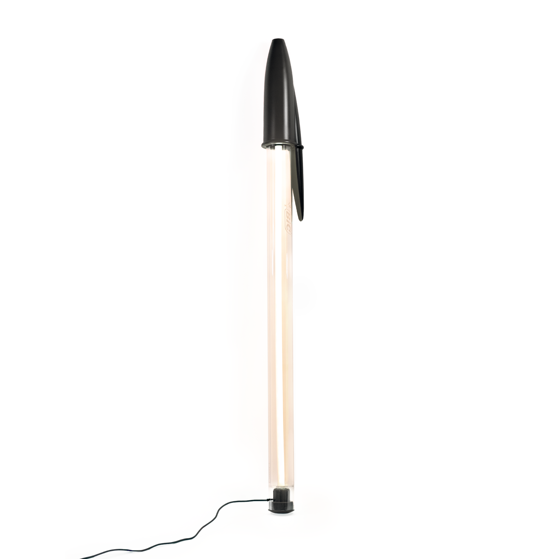 Lampada BIC 16,5x13x178 cm Nera SELETTI