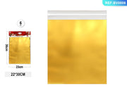 Buste autoadesive 22 x 30 cm oro PartyGo