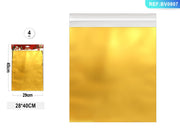 Buste autoadesive 28 x 40 cm oro PartyGo