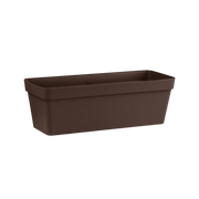 Cassetta fioriera in plastica Cleo 50 cm bronzo VECA