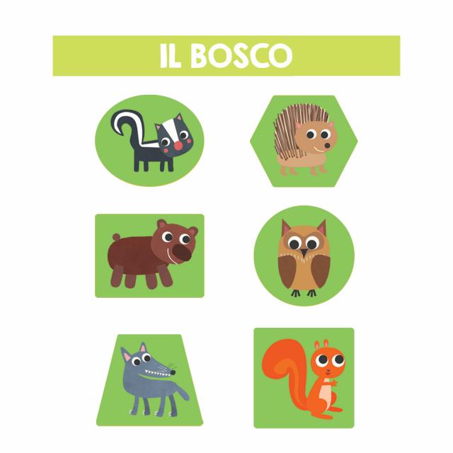 Pannelli Montessoriani Grande Laboratorio Manine Attive 1-3 Anni Headu